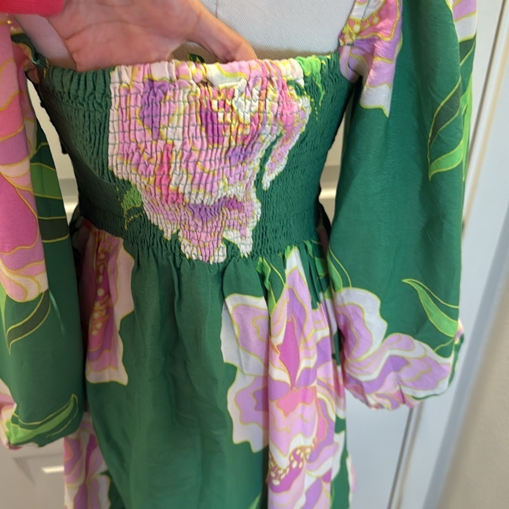 FARM Rio Floral Lumi Short Dress Size M - Picture 9 of 10